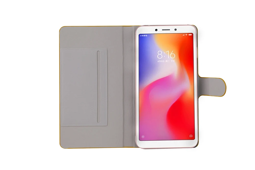 Чехол для телефона Xiaomi Redmi 6A 6 A чехол из искусственной кожи флип смартфона задний