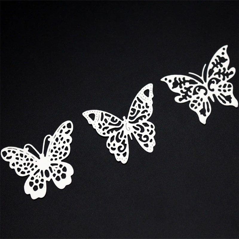 

SCD1166 Butterfly Metal Cutting Dies For Scrapbooking Stencils DIY Album Cards Decoration Embossing Folder Craft Die Cuts Tools