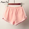 Sports Shorts Women Summer 2022 New Candy Color Anti Emptied Skinny Shorts Casual Lady Elastic Waist Beach Correndo Short Pants ► Photo 2/6