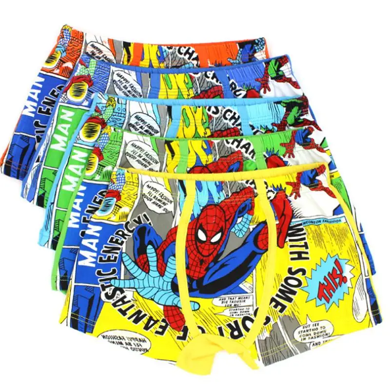 new arrival baby Spider Man underwear panties boys children's boxer
