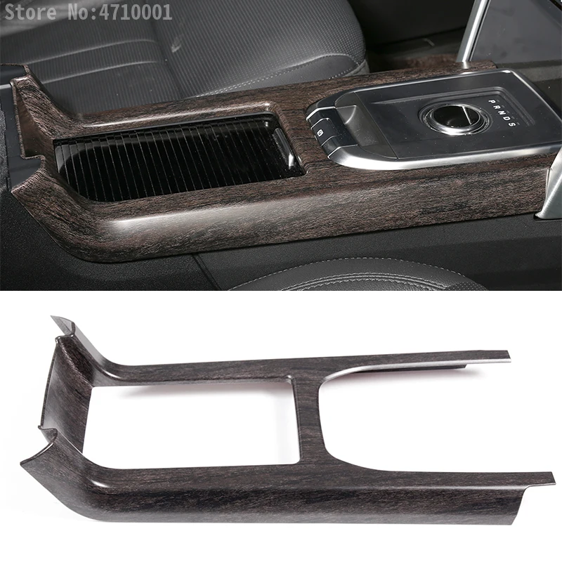 

Oak Wood Colour Car Center Console Gear Shift Panel Decoration Frame Trim For Land Rover Discovery Sport 2015-2018