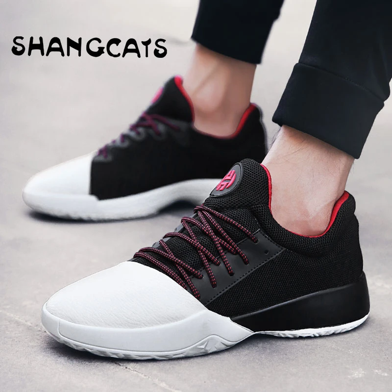 Tendencia 2018 alta para otoño zapatos hombres moda Casual hombres zapatillas deportivas calzado de los hombres negro blanco zapatos adolescentes|Zapatos informales de - AliExpress