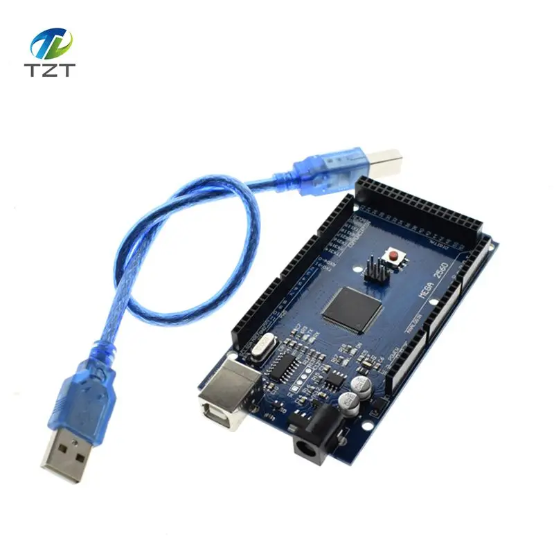 

Mega2560 R3 ATmega2560-16AU (1pcs Board +1pcs USB Cable) Mega2560 REV3 for Arduino Compatible no logo