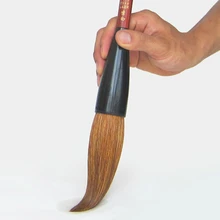 

Hopper-shaped Brush Weasel Hair Writing Brushes Bear Hair Brush Regular Script Festival Couplets Painting Calligraphy Pen Brush