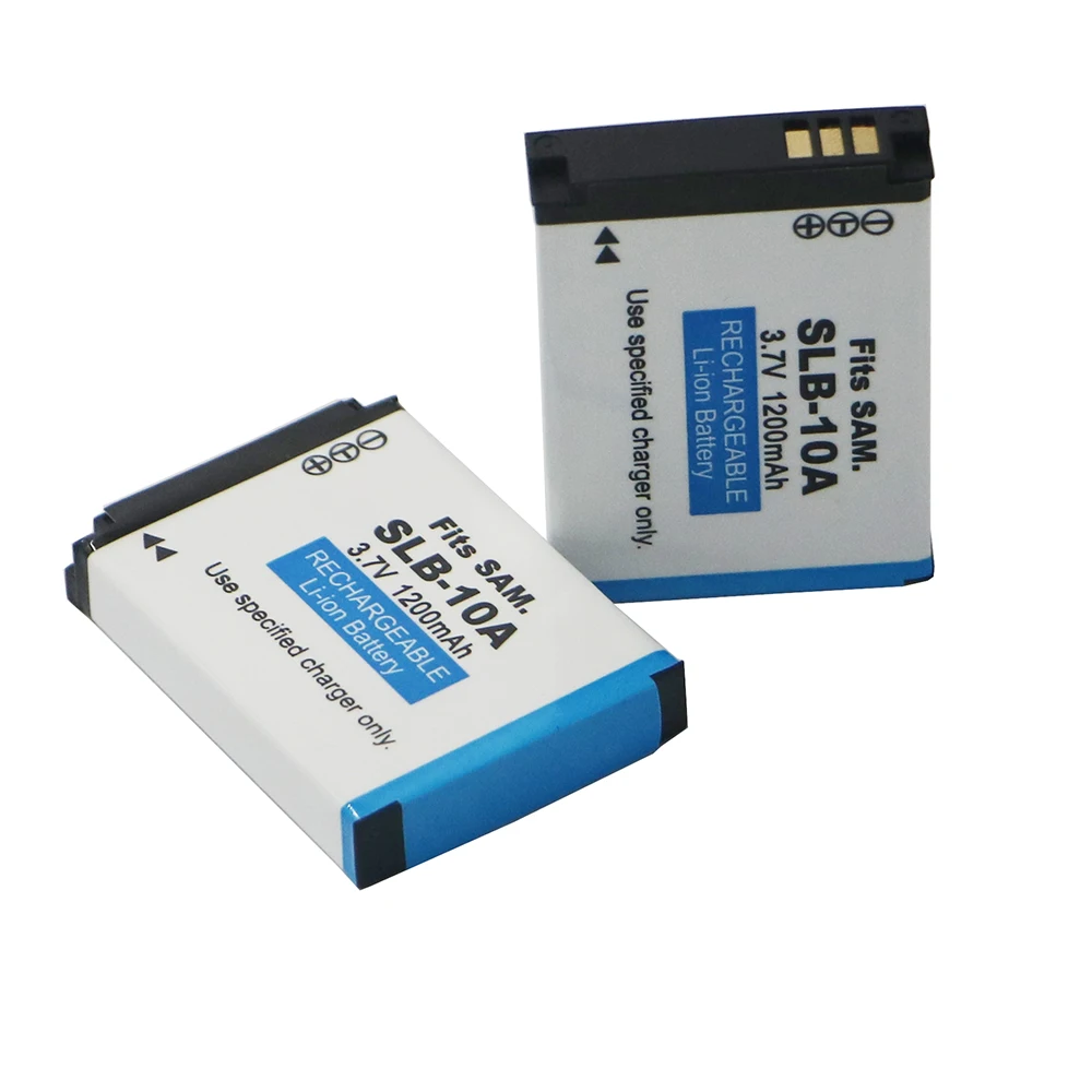 Аккумулятор SLB10A SLB 10A 1200 мАч для Samsung NV9/TL9 M310W L310W/SL310 L210 L110 L100 P1000 ES60 ES55/SL102