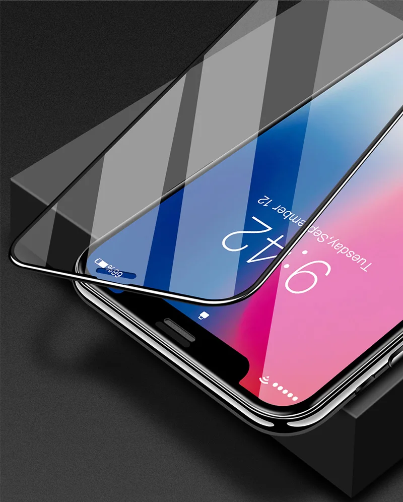 Artisome 6D Curved Tempered Glass For iPhone X 10 Glass For iPhone 8 Glass 6 6s 7 8 Plus Screen Protector Protective Glass (20)