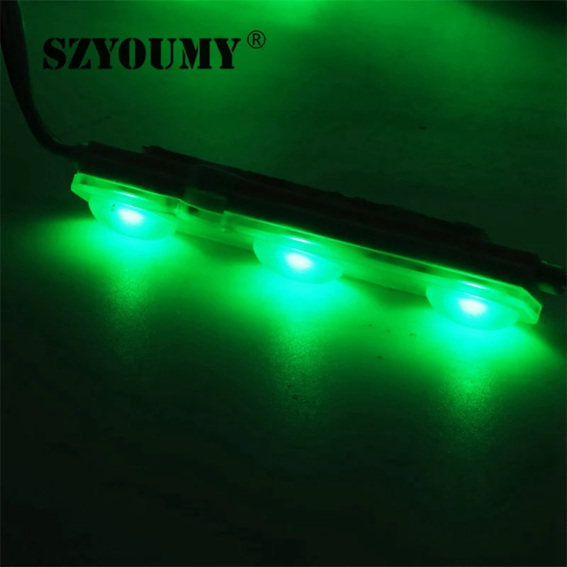 SZYOUMY SMD5730 1,2 W Светодиодные модули инжекторные светодиодные модули объектива светодиодный светящиеся подвески для письма канала рекламный