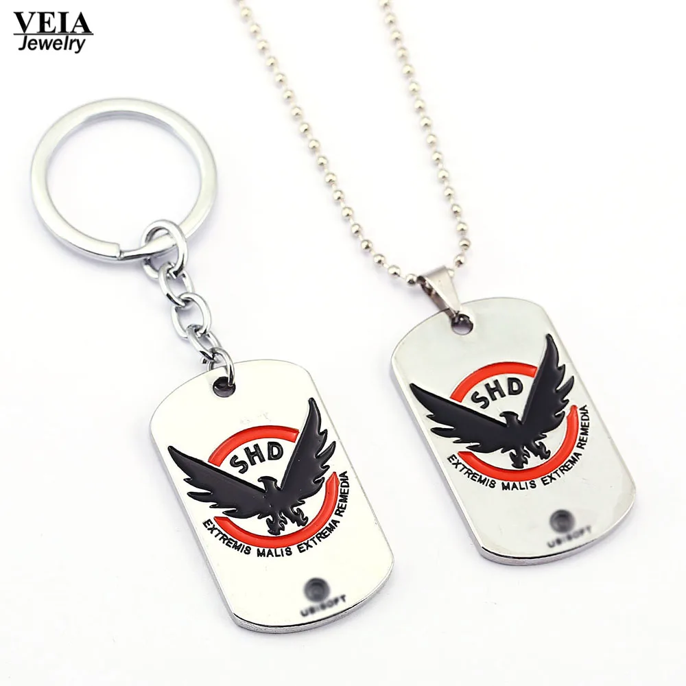 Latest Game The Division Jewelry Tom Clancy's The Division Necklace