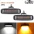 CO LUCE DELLA Lampada Della Nebbia 6 pollice 36 w 72 w Drl Ha Condotto La Luce del Lavoro Combo 3000 k 6000 k Segnale luce per Lada Barca Suv Atv Camion Trattore Off-Road