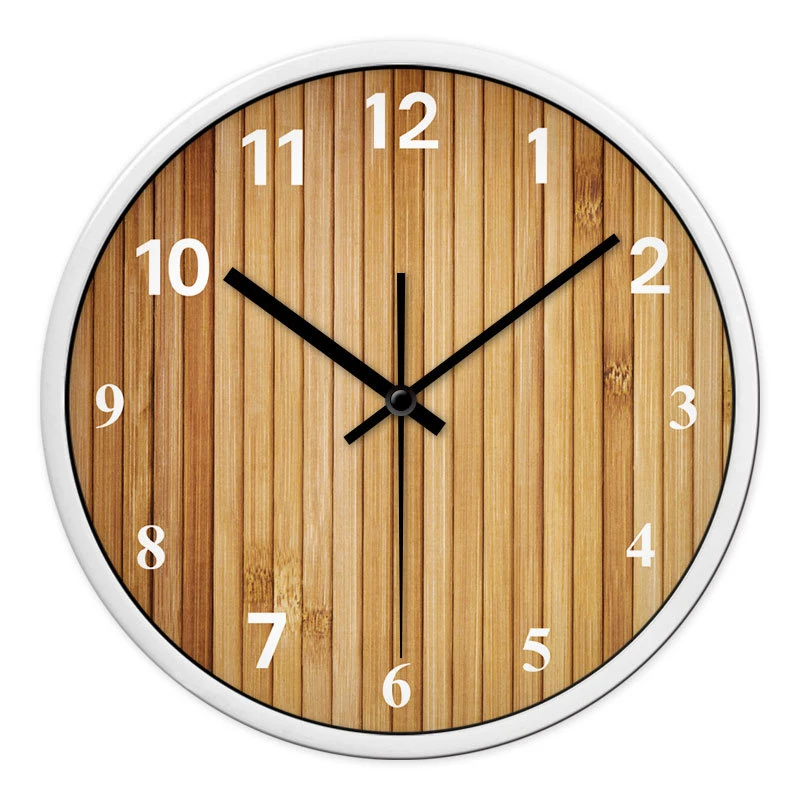 Binnenwaarts Overeenstemming patrouille Mode Mute Bamboe Klok Zitkamer Slaapkamer Retro Quartz Speciale  Vntage|quartz wall clock|fashion wall clocksthe wall clock - AliExpress