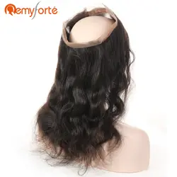 Реми Форте волос от 10 до 20 дюймов объемная волна 360 фронтальной бесплатная доставка Remy бразильские кружева Фронтальная застежка