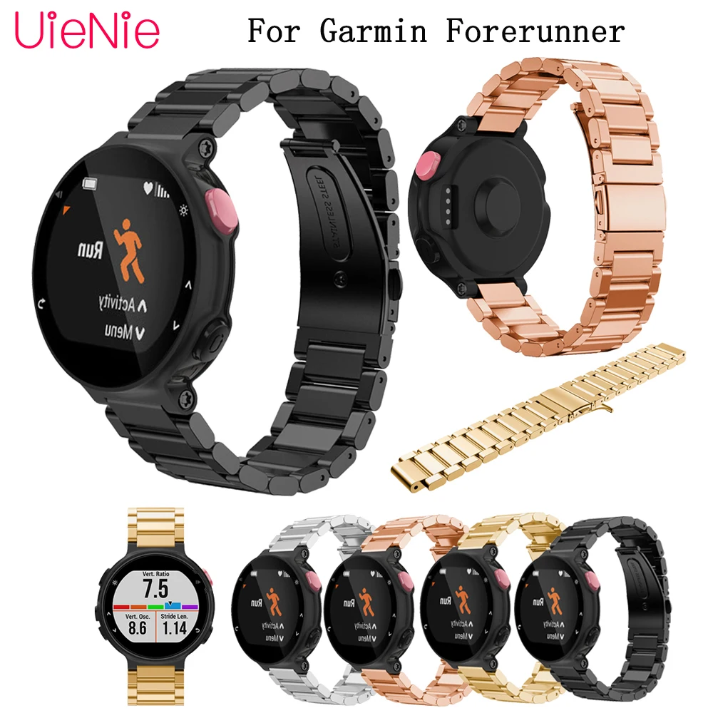 Ремешок для умных часов металлический ремешок из нержавеющей стали Garmin Forerunner 230