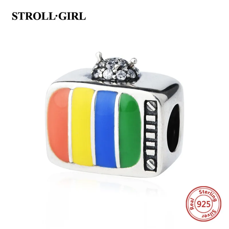 Pandora love charm,, Стерлинговое Серебро 925 пробы, бусины, подходят для аутентичного браслета Pandora, ювелирные изделия, подарок для женщин - Цвет: JF9033-P