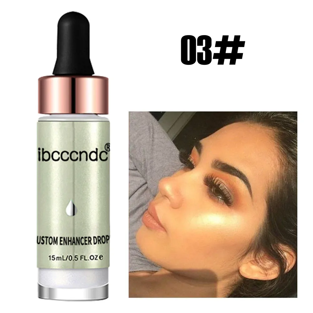 

Women Face Glow Glitter Concealer Liquid Highlighter Health Shimmer Makeup Waterproof Concealer Luminous BB Cream For All Skin