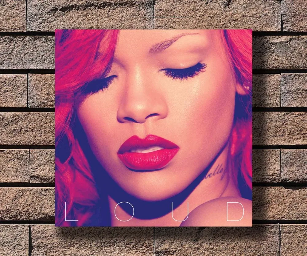 

Y698 Rihanna Hip Hop Rap Pop Music Star Hot Poster Art Canvas Print Decoration 16x16 24x24 27x27inch