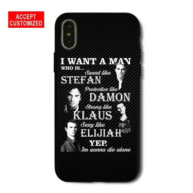 The Vampire Diaries Shell Cover Case for iPhone 5 5S SE 6