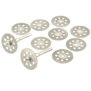 

LHLL-10PCS Mini 22mm Diamond cutting disc saw blade mill sheet