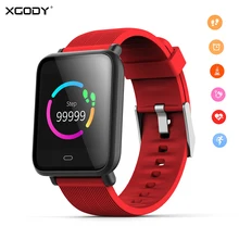 XGODY Q9 Smart Watch Bluetooth Sport Smartwatch Heart Rate Monitor Waterproof Activity Fitness Tracker Men Women for Phone