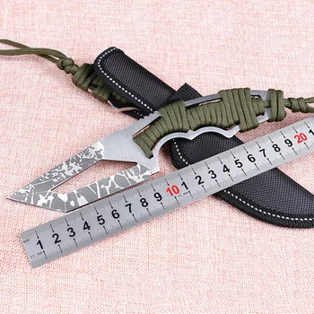

Free shipping Diving knife The leggings straight knife Outdoor small knives survival straight knife