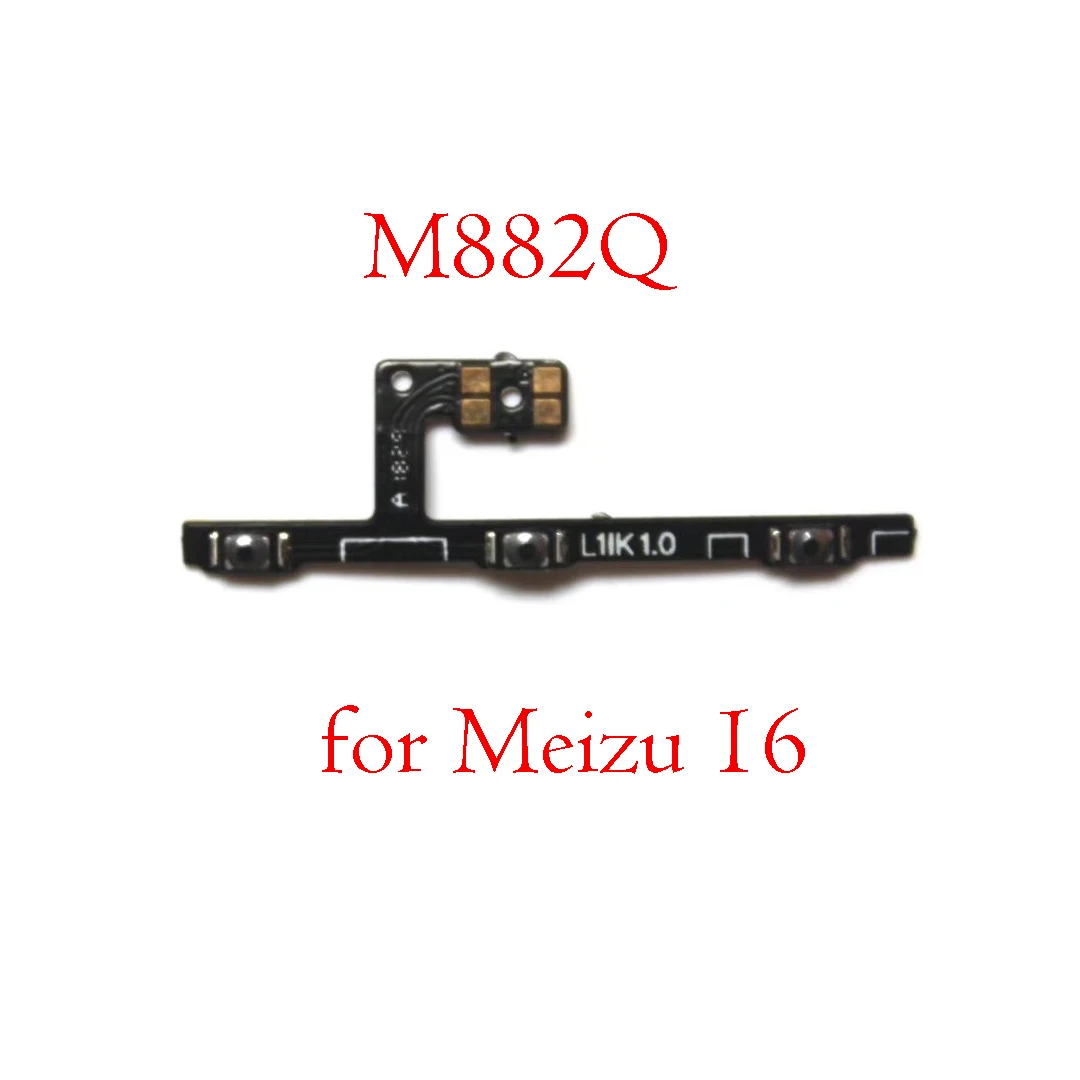 sidebutton strip Power on off Volume flex cable for Meizu 16 16th M882Q | Мобильные телефоны и аксессуары