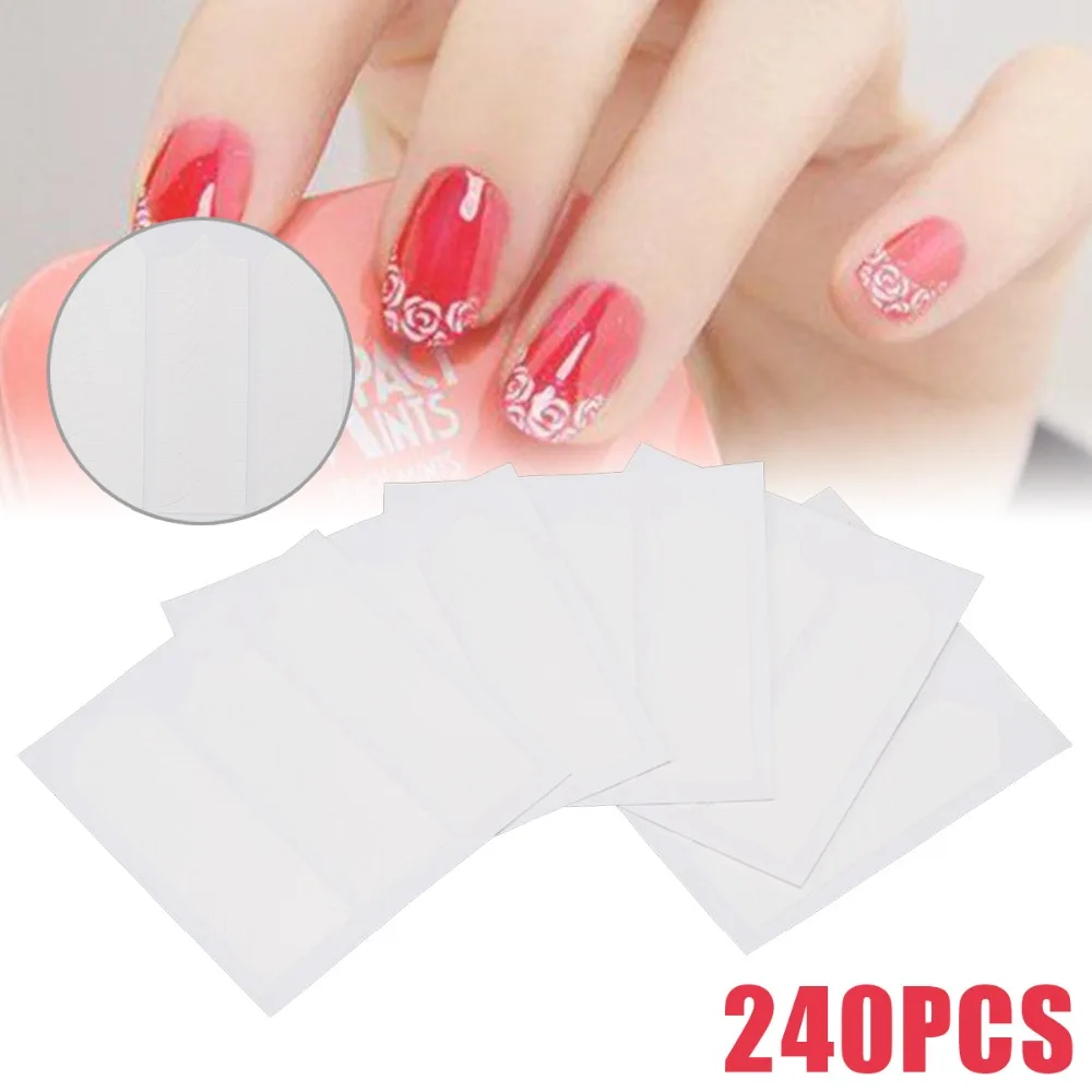 

5Packs New French Manicure Nail Art Form Guide Fringe Sticker Decals 3 Style Guides Sticker DIY Nail Styling Beauty Tools