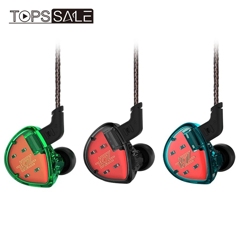 

KZ ES4 Hybrid Technology Earphone 1BA+1DD Monitors Noise Cancelling In Ear Earphone