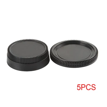 

5pcs Camera Body Cover + Lens Rear Cover Cap For Nikon D3200 D3300 D5200 D5300 D5500 D7000 D7200 D800 D700 D90 DSLR