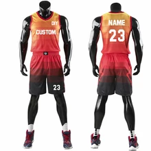 Qualidade superior das mulheres dos homens crianças conjuntos de camisas de basquete uniformes meninos esporte kit roupas shorts ternos bolsos laterais personalizado(China)