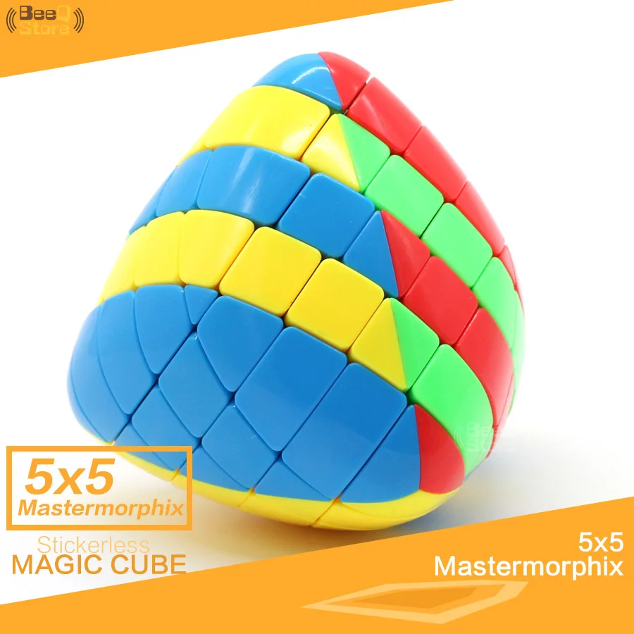 Shengshou Mastermorphix 5x5x5 выпуклая Пирамидка 5x5 волшебный куб головоломка профессиональная липкая обучающая игрушка для детей дропшиппинг