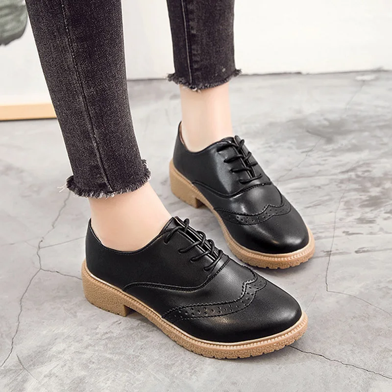 2019 New Oxford Shoes For Women Flats 