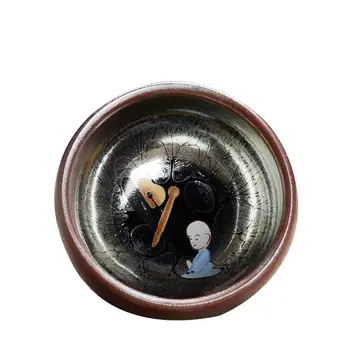 

Chinese Tea Cup Ceramics Lutes Monk Pattern Drinkware Ceramic China Kung Fu Cups Ceramic Cup Creative Chinese Gifts 83x40mm