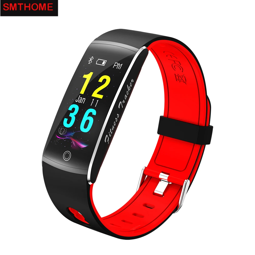 F10 Smart Bracelet Color OLED Screen Wristbands Real Time Heart Rate Monitor Blood Pulse Wrist Pedometer Sport Band for Android |