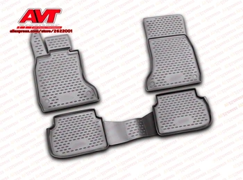 

Floor mats case for BMW 7 Sedan 2008-2015 4 pcs rubber rugs non slip rubber interior car styling accessories
