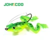 JOHNCOO 4 pièces leurre grenouille leurres de pêche 6cm 5g appâts de pêche artificiels Topwater Wobbler appât pour brochet Snakehead appât souple ► Photo 2/6