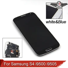 I9500 LCD Display For Samsung Galaxy S4 i9500 i9505 i337 LCD Display Touch Digitizer Screen With Frame Assembly