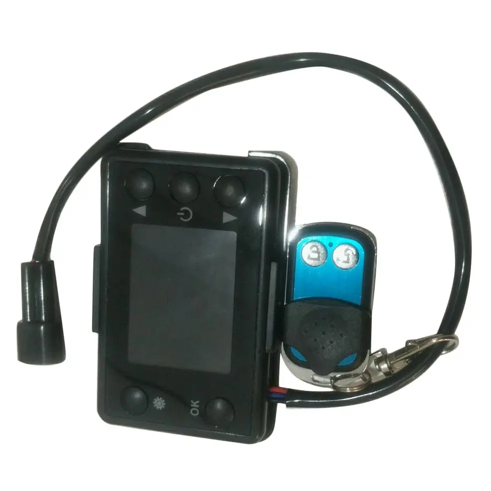12 V/24 V 3/5KW ЖК-дисплей монитор стояночный отопитель переключатель автомобиля нагревательный прибор контроллер универсальный нагреватель воздуха для автомобиля