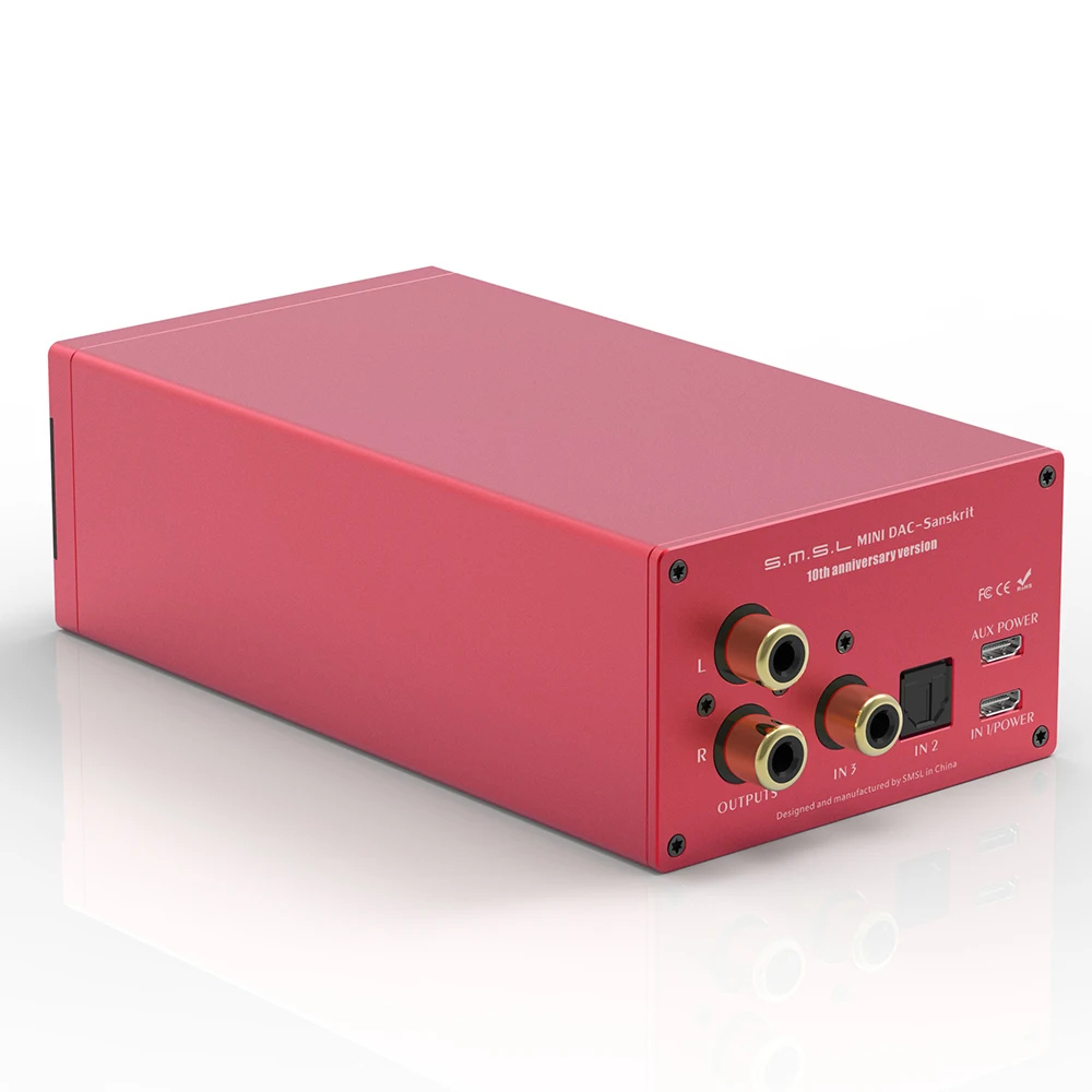 SMSL Sanskrit 10th SK10 мини Hi Fi цифровой декодер AK4490 PCM384 DSD256 DAC предразъемный акселерометр