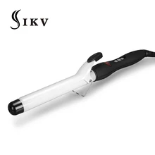 IKV New Arrival professional curling iron Curling Wand Hair waver Pear Flower Cone ceramic hair electric curlers rollers ikv new arrival ceramic styling tools new arrival hair curling iron digital hair curler roller hair waver curling wand irons
