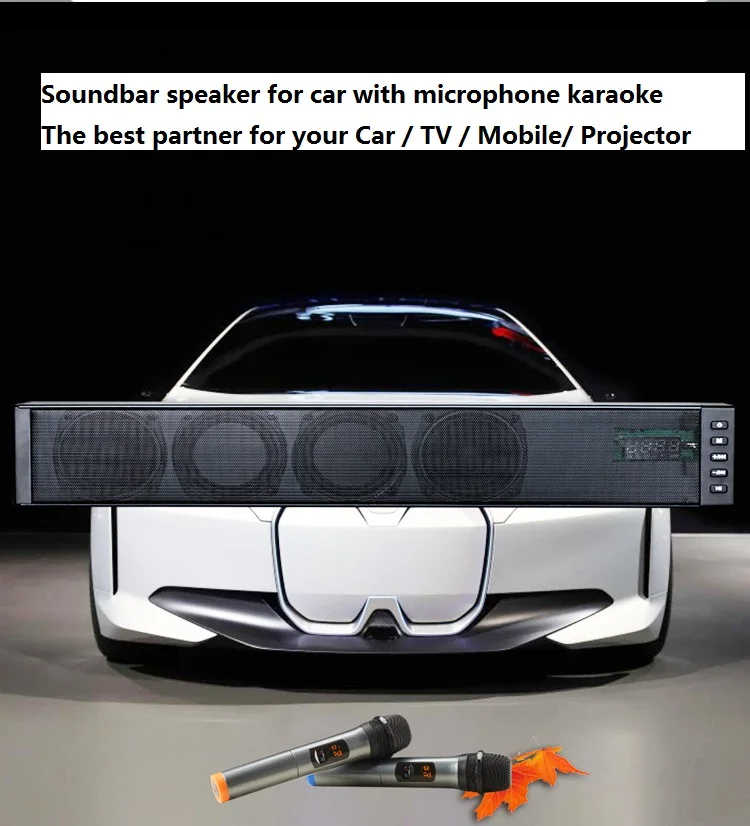 soundbar with microphone