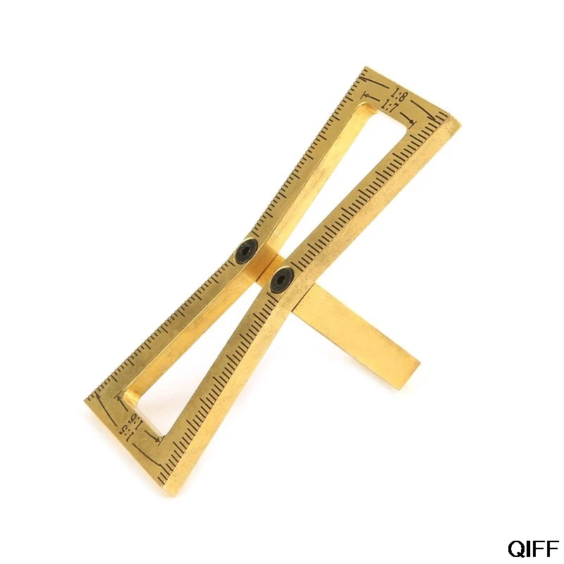 Drop Ship&Wholesale Dovetail Marker Hand Cut Wood Joints Gauge With Scale 1:5-1:6 And 1:7-1:8 For Woodworking June 25