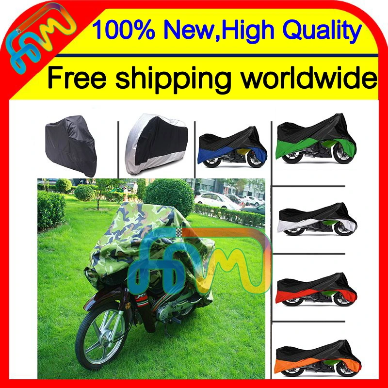 20 Colors Universal Anti UV Rain Wind Snow Waterproof Motorcycle Cover