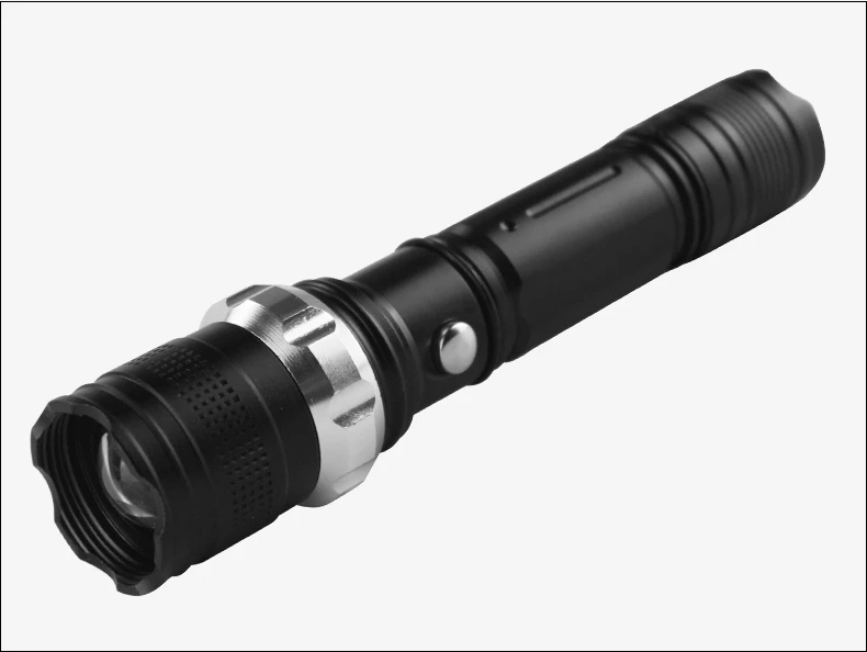 1Pc Portable Mini Zoom Adjustable Rechargeable LED Flashlight Long Shots Outdoor Riding Home Lighting | Лампы и освещение