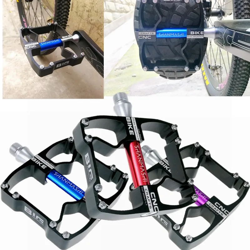 

SHANMASHI4.7 Mountain Bike Pedal Anti-slip Ultralight MTB Mountain Bike Pedal Sealed Bearing Pedals Bicycle Accessories