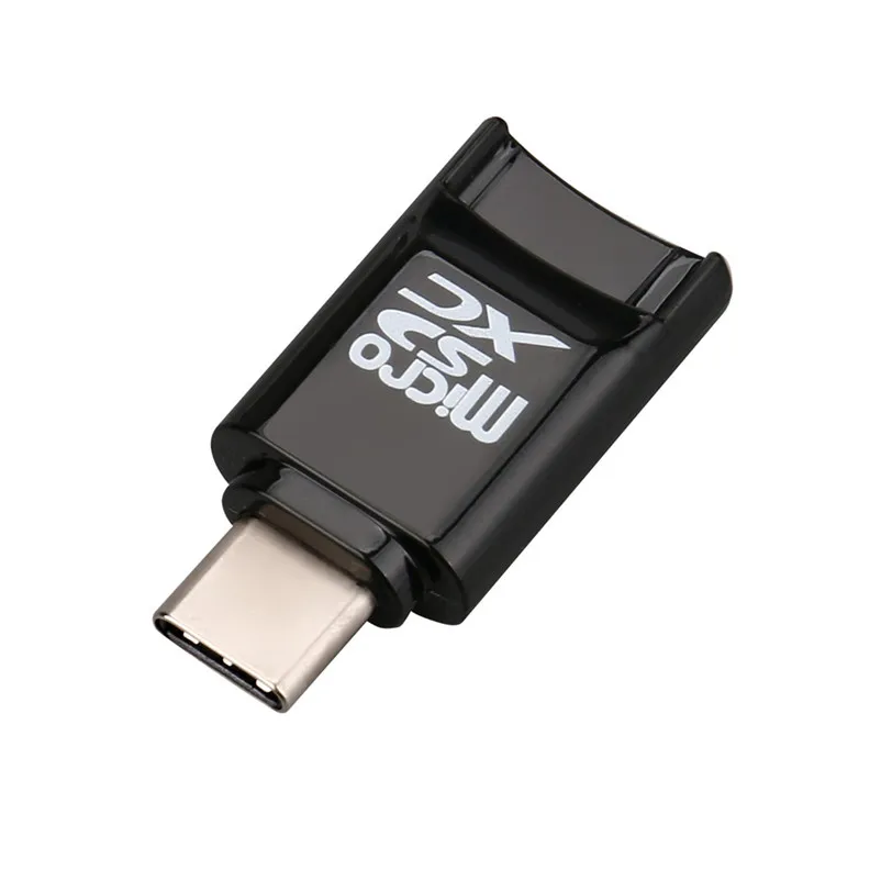 Тип C USB 2,0 Smart Card Reader OTG Функция поддерживает TF/SD карты для Mac AC338 A8