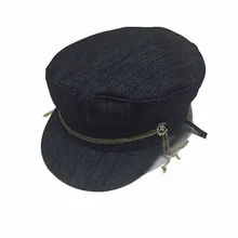 MinanSer/винтажная кепка газетчика, Женская металлическая цепочка, кадеты, женская военная Шерстяная кепка для мальчика, британская классическая женская шапка в стиле Гэтсби, плоская шляпа