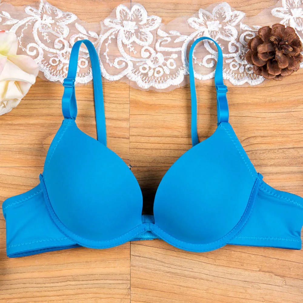 Sexy Womens Lingerie Small Breasts Deep V Brassiere Support bra Underwired bralette Padded Bh top 28-36 AA A B Cup bralette sets