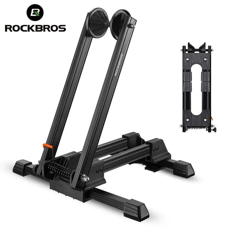 ROCKBROS велосипедная стойка для парковки из алюминиевого сплава портативная