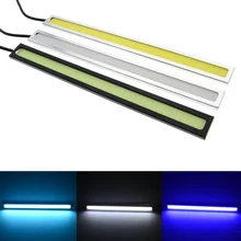 Car Styling 2 Pcs Ultra Bright LED Daytime Running lights 17cm Waterproof Auto Car DRL COB Driving Fog lamp for bmw kia