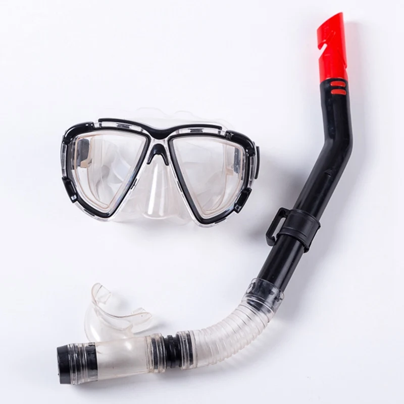RKD Professional Scuba маска для подводного плавания, ныряния с дыхательной трубкой анти-противотуманные очки Glasse набор силиконовых плавающих заводь для рыбной ловли оборудование 7 цветов для взрослых