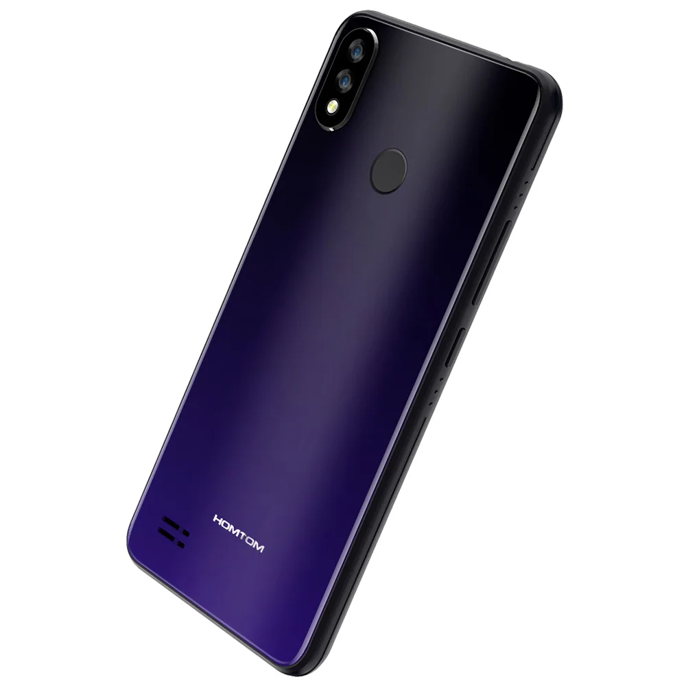 HOMTOM C8 5.5 inch HD+ 4G Smartphone 3000mAh 2GB RAM 16GB ROM Android 8.1 Quad Core Face ID Dual Back Cameras Mobile Cellphones